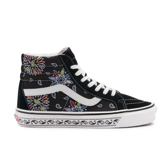 VANS SK-8 Hi 38 DX \'Anaheim Factory - Paisley\' VN0A38GF9GG main image 7